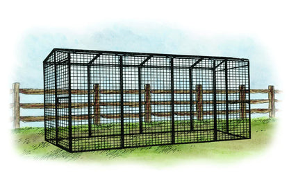 Walk-In 15 ft. Chicken Run (6'6"W x 15'L x 6'3"H)